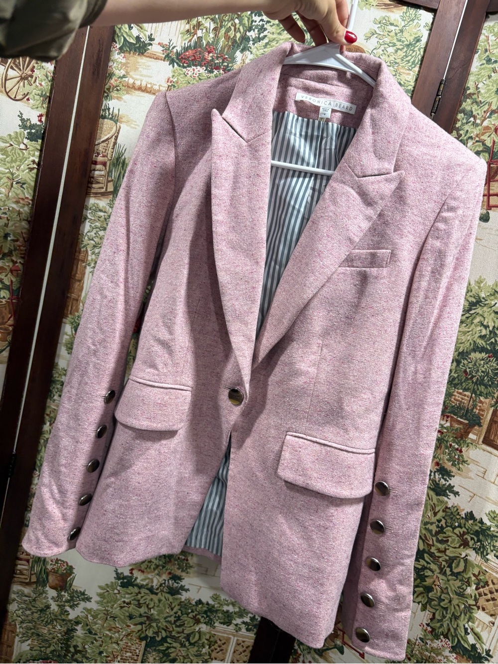 Veronica Beard Pink Blazer